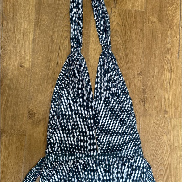 Faithfull the Brand Lola Blue Print Jumpsuit - Picture 4 of 8